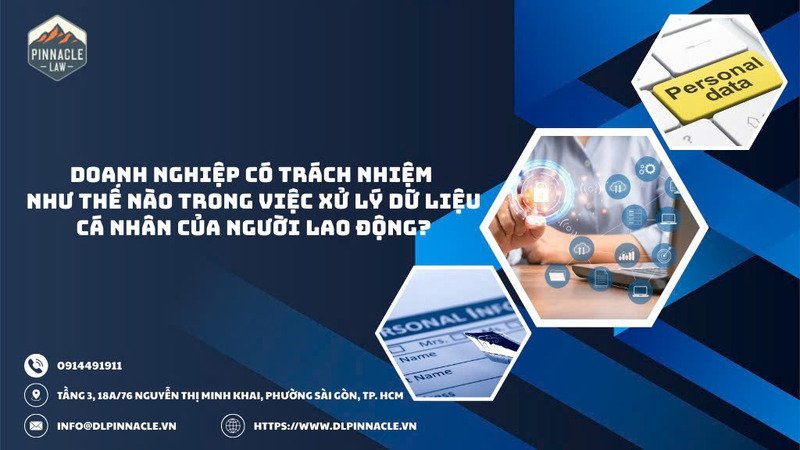 TRÁCH NHIỆM CỦA DOANH NGHIỆP VỀ DỮ LIỆU NGƯỜI LAO ĐỘNG