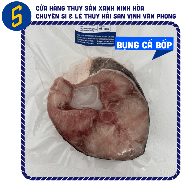 Mua Thịt Bụng Cá Bớp Làm Sạch, Hút Chân Không Tiện Lợi | Thủy Sản Xanh