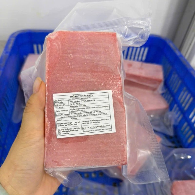 Mua Cá Ngừ Đông Lạnh Sạch, Hút Chân Không Tiện Lợi | Thủy Sản Xanh