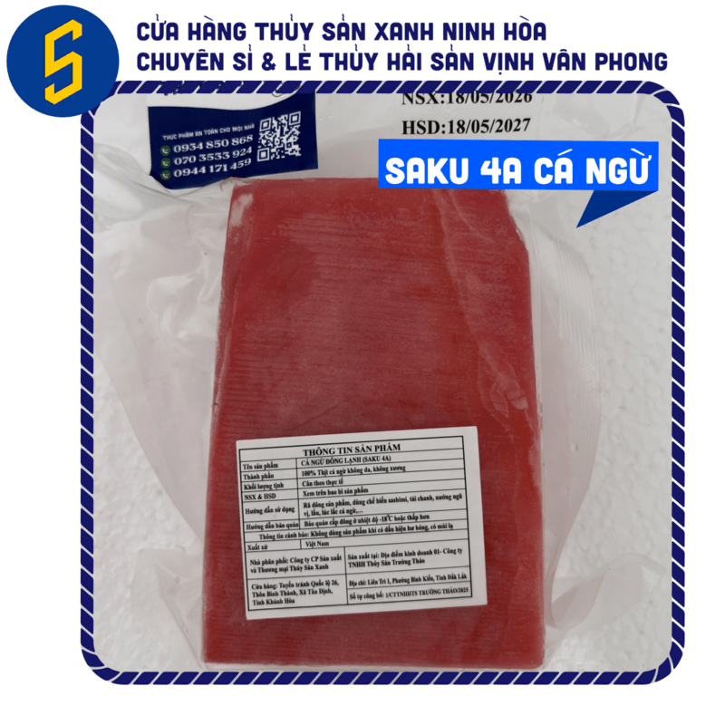 Mua Cá Ngừ Đông Lạnh Sạch, Hút Chân Không Tiện Lợi | Thủy Sản Xanh