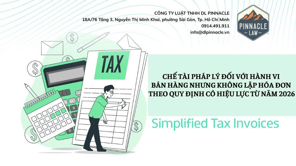 CHẾ TÀI PHÁP LÝ ĐỐI VỚI HÀNH VI BÁN HÀNG KHÔNG XUẤT HOÁ ĐƠN