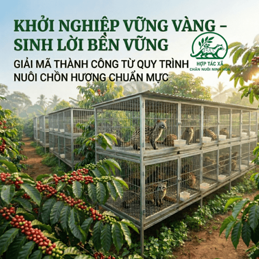 KHỞI NGHIỆP VỮNG VÀNG – SINH LỜI BỀN VỮNG: GIẢI MÃ THÀNH CÔNG TỪ QUY TRÌNH NUỒI CHỒN HƯƠNG CHUẨN MỰC