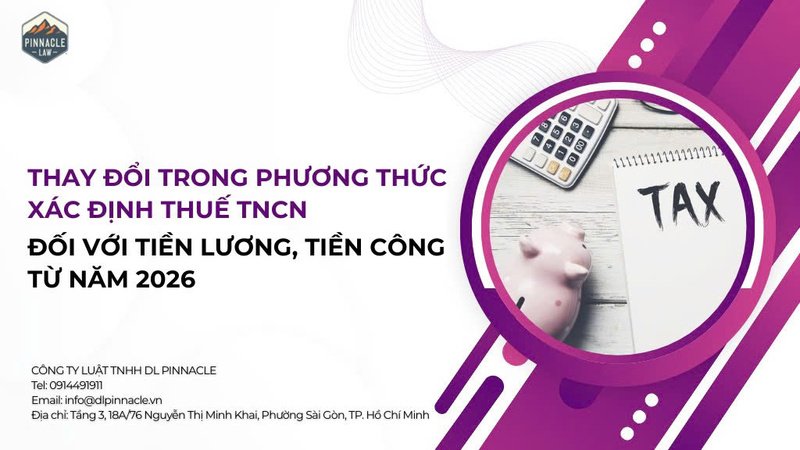 THUẾ TNCN ĐỐI VỚI TIỀN LƯƠNG, TIỀN CÔNG 2026
