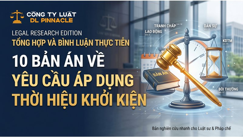 PRACTICAL SYNTHESIS AND COMMENTARY: 10 JUDGMENTS ON REQUESTS TO APPLY THE STATUTE OF LIMITATIONS