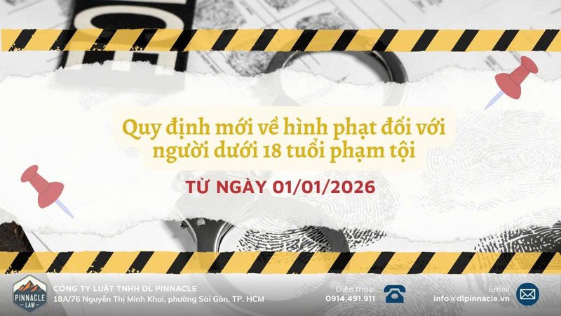 HÌNH PHẠT ĐỐI VỚI NGƯỜI DƯỚI 18 TUỔI