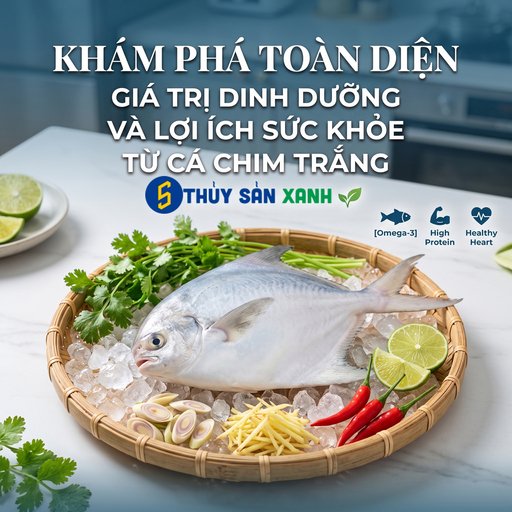 Khám Phá Toàn Diện Giá Trị Dinh Dưỡng Và Lợi Ích Sức Khỏe Từ Cá Chim Trắng - Thủy Sản Xanh